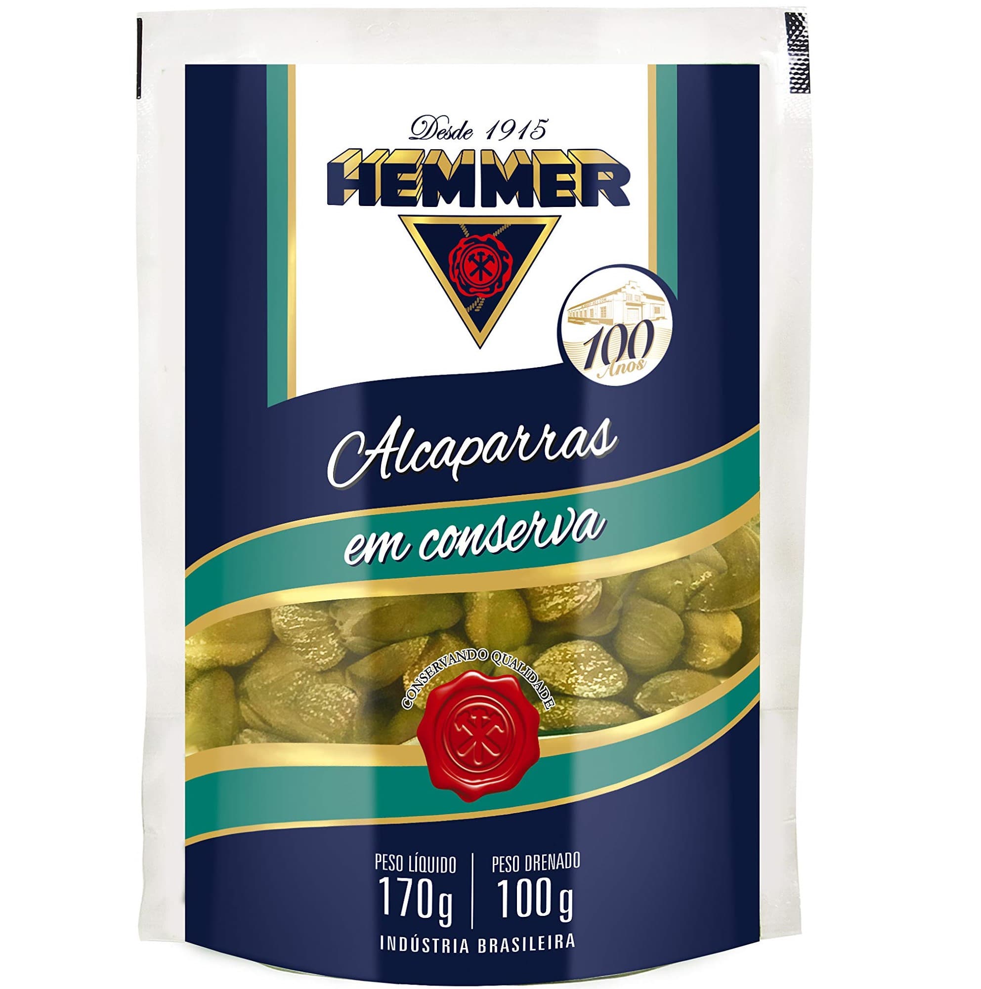 Alcaparra em Conserva Hemmer Sachê 100g
