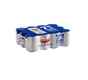 Pack Amstel Ultra Lata  12 unidades  269 ml