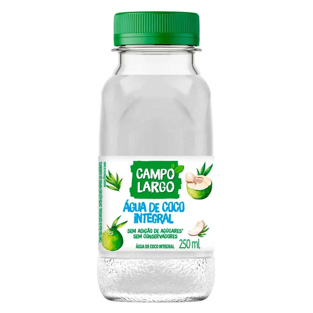 Agua coco campo largo 250 ml