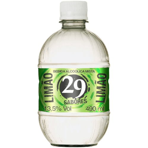 Aguardente 29 Limão 490ml