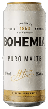 Cerveja Bohemia Puro Malte Lata 473ml