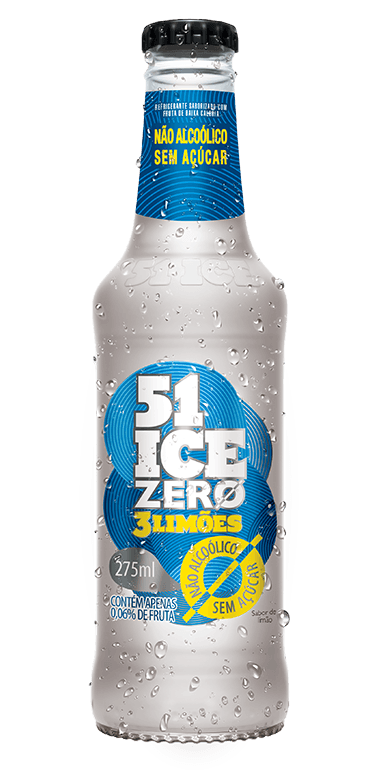 51 Ice Zero 3 Limões Garrafa 275ml