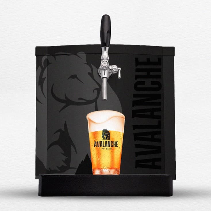 Chopeira Retornável + Chopp Pilsen 30L AVALANCHE