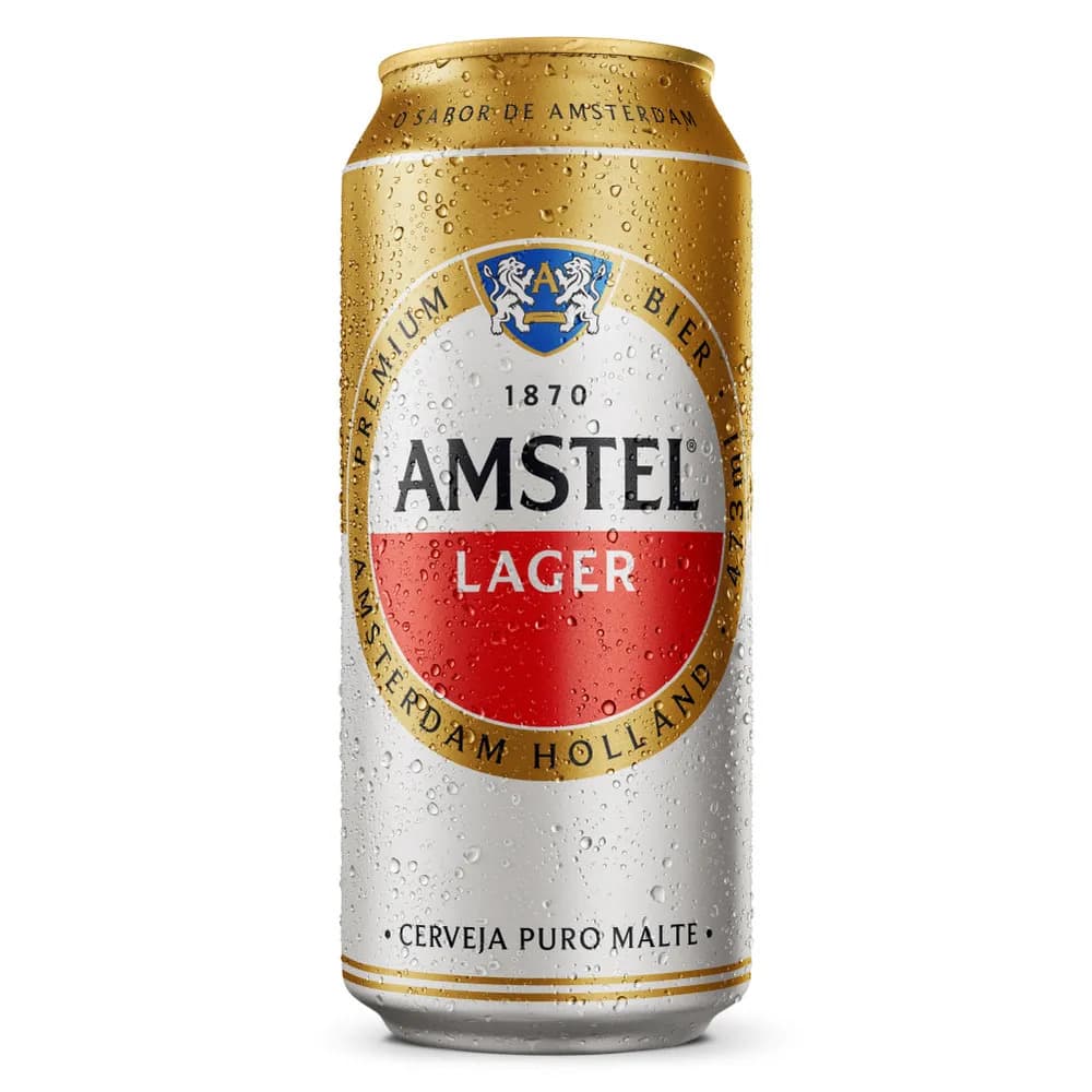 Cerveja Amstel Pilsen Lata 473ml