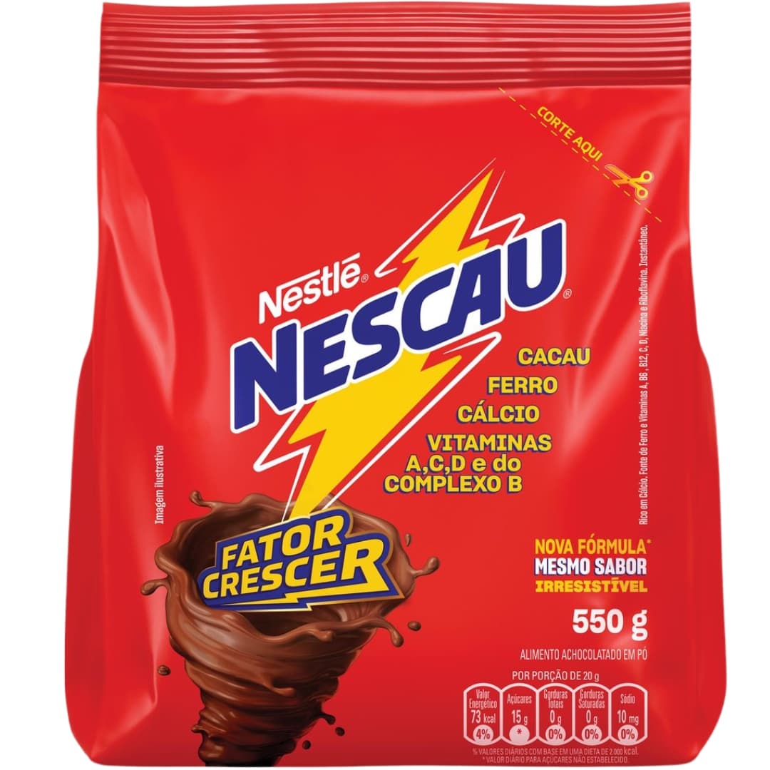 Achocolatado em Pó Nescau 550g