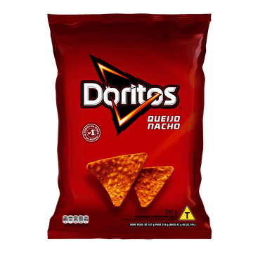 Doritos Queijo Nacho Pacote 210g