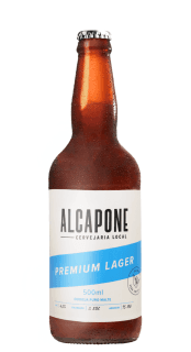 Cerveja Alcapone Premium Lager Sem Glúten Garrafa 500ml