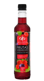 Xarope Dilute Premium de Frutas Vermelhas 500ml