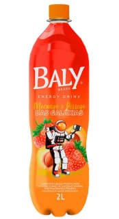 Energético Baly Energy Drink Morango e Pêssego 2L